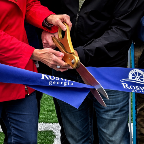 Ribbon-Cutting Ceremony: Roswell Area Park Pond